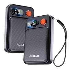 Hand Warmers Rechargeable 2 Pack - Electric Rechargeable Magnetic Hand Black