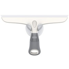 MR.SIGA 10" Silicone Squeegee for Shower Doors Glass Windows Streak Free White