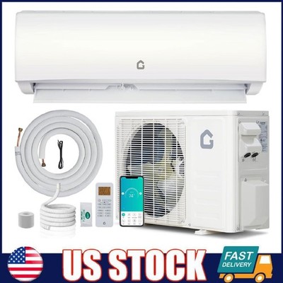 12000 BTU Mini Split Heat Pump Air Conditioners ,Inverter Ductless AC WIFI 115V