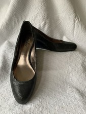 M&S Ladies Footglove Navy Shoes Size 5.5