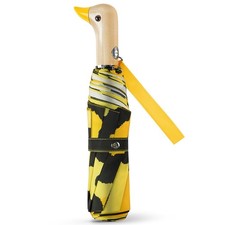 Cute Automatic Duckhead Umbrellas - 46inch Folding Duck Travel Portable Funny...