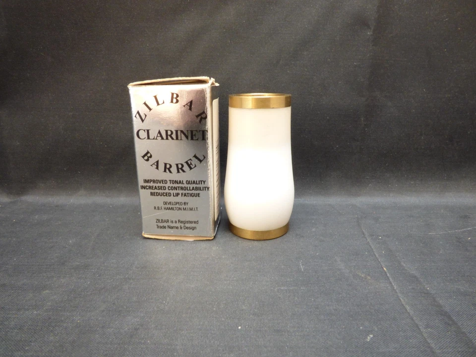 ZILBAR. Clarinet Barrel. Solid Brass, Composite Coated. For Clarinet - Image 3 of 4