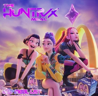 2026 McDonalds Demon Hunters Huntr/x & Saja Boys Adult Meal Card