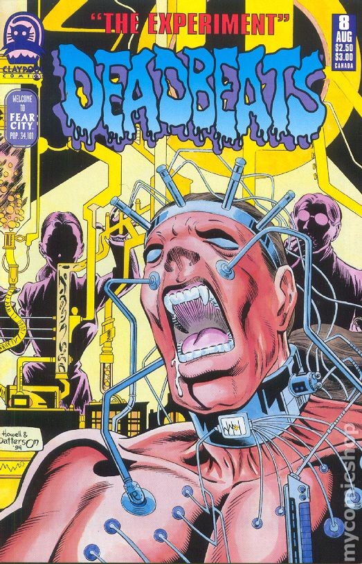 Deadbeats #8 FN 1994 Stock Image