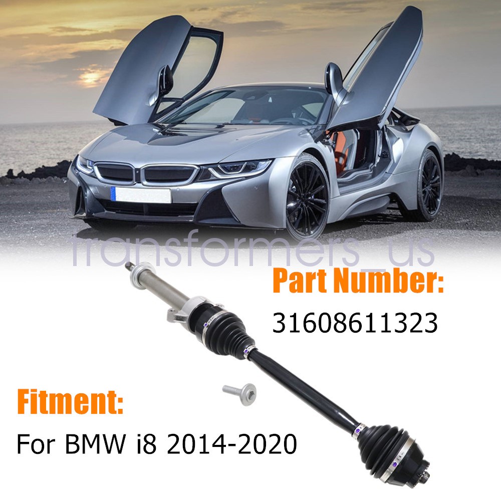 Front Left Driver Side Axle Shaft Assembly for BMW i8 2014-2020 31608611323