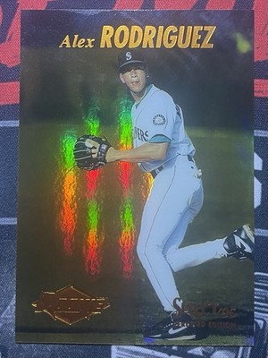 Alex Rodriguez 1995 Select Certified Edition RC Rookie Mirror Gold #118 Mariners