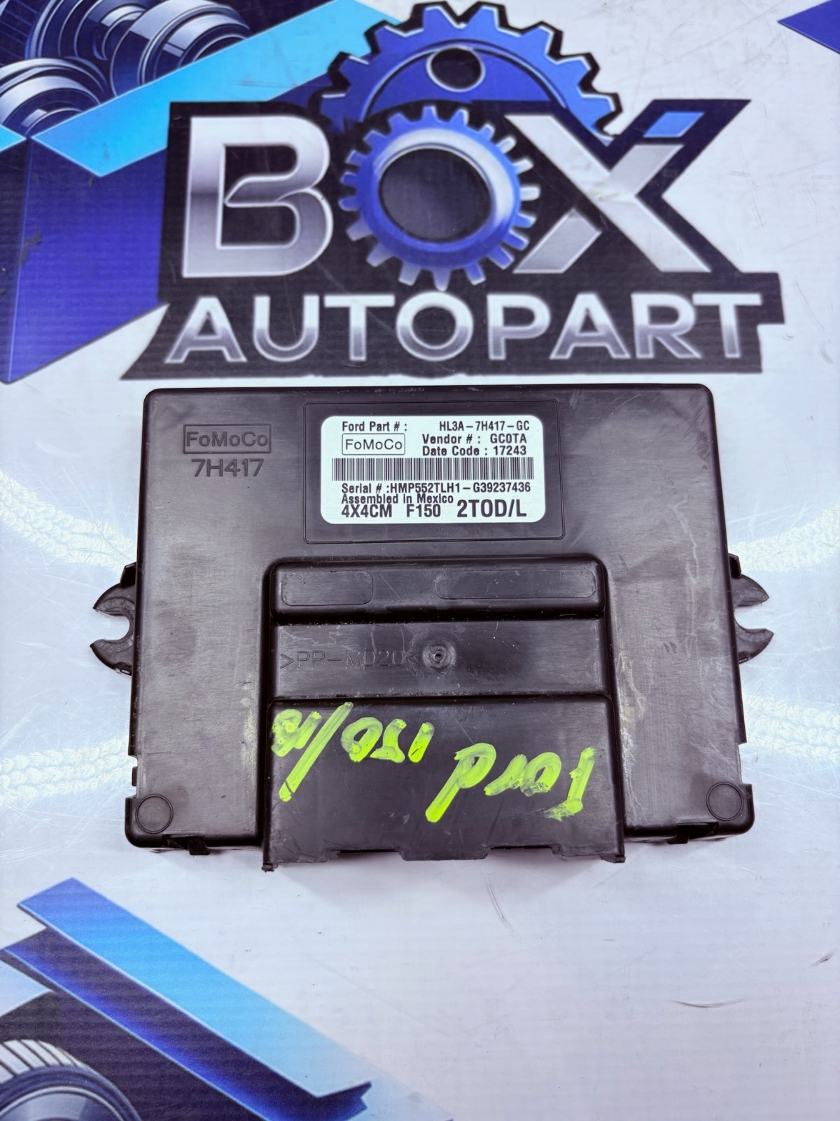 2010-2024 FORD F-150 TRANSFER CASE COMPUTER CONTROL MODULE UNIT 1543655Z OEM