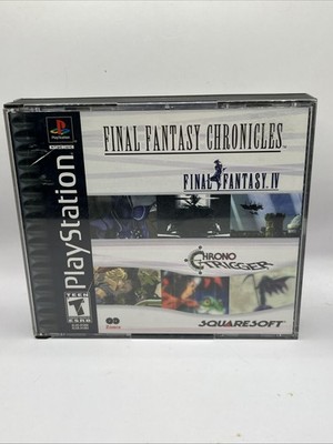 Final Fantasy Chronicles: Final Fantasy IV & Chrono Trigger PS1 Black Label CIB