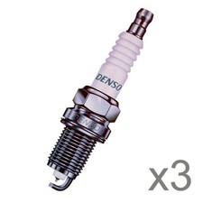 3x VW Polo 9N 1.2 Genuine Denso Standard Spark Plugs