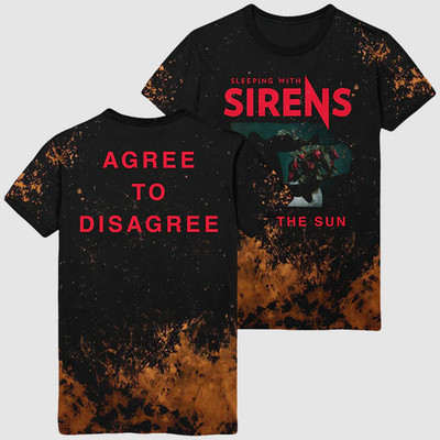 Sleeping With Sirens  Agree to Disagree 3D All Over Print Album Shirt WA538