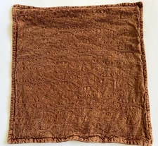 POTTERY BARN  Throw Pillow Cover Burnt Orange Textured 20”