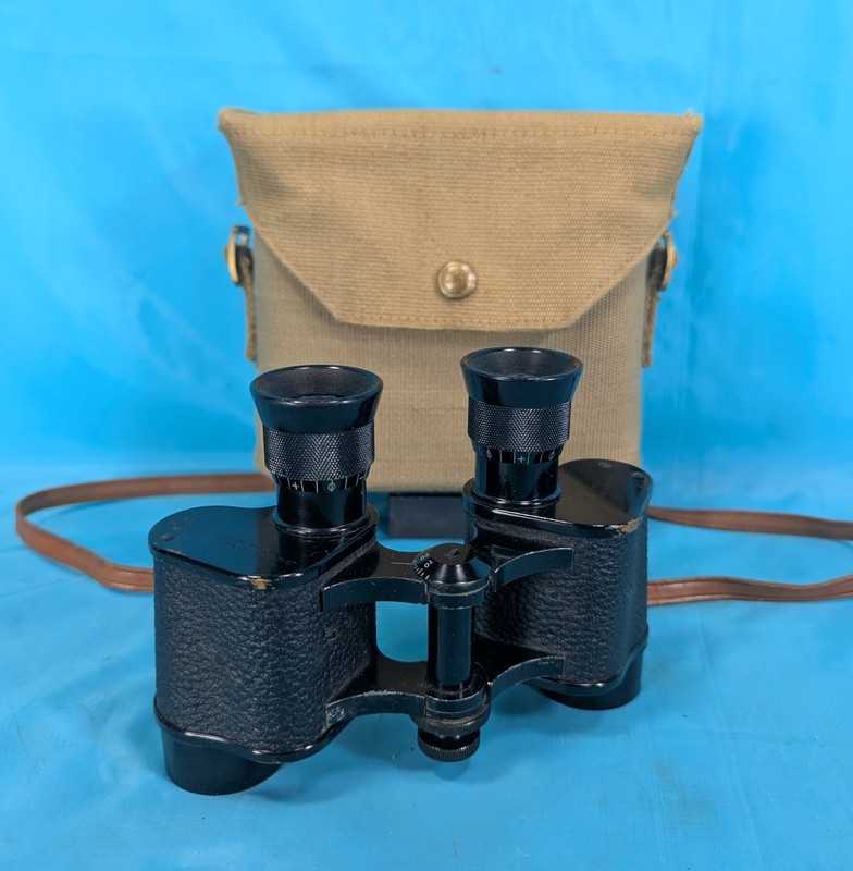 WW 2, British Lend-Lease 6X30 Power Type EE Binoculars 