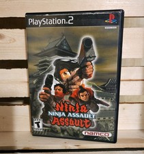 Ninja Assault PS2 Complete CIB Namco PlayStation 2 Game Tested & Working