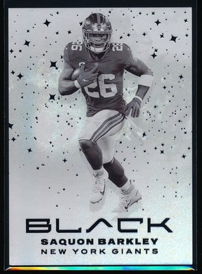 2021 Panini Black Saquan Barkley #WN-22 White Night Case Hit *Set Break*