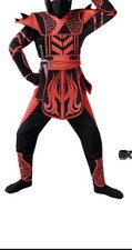 Creations Kids Halloween Ninja Costume, Boys Ninja Outfit, Size Medium