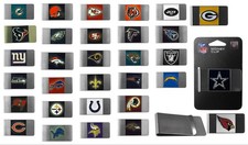 NFL Stainless Steel Money Clip ALL FACTORY NEW, Choose your Team.