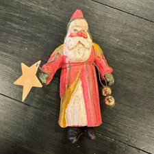 Vintage 1988 House of Hatten Santa ornament