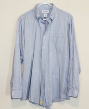 Brooks Brothers OCBD Oxford Cloth Button Down Made USA Blue Men Sz 16.5-34