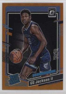 2023 Panini Donruss Optic Rated Orange Prizm /199 GG Jackson II Rookie RC 02u0