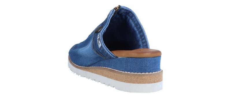 APL Anna Ros Ciabatta Donna Woman Slippers Jeans (Blu) 5534.0092