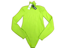 NWT WOMEN'S ADIDAS IVY PARK GREEN BODY SUIT SIZE M 75.00 HC5969