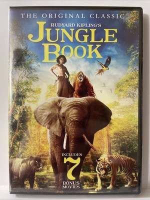  JUNGLE BOOK  + 7 Bonus Movies (New Sealed DVD See Photos!) Sabu