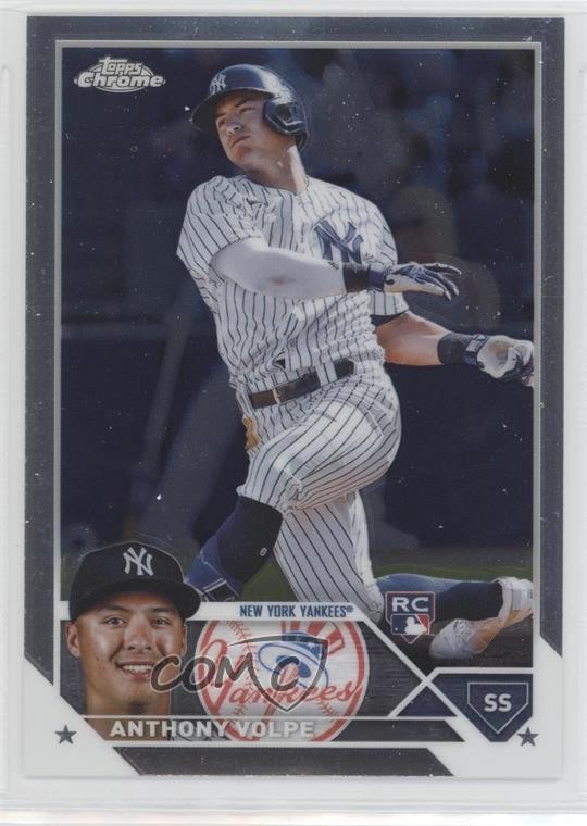 2023 Topps Chrome Anthony Volpe #4 9m2