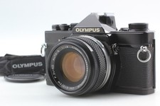  MINT  Meter Works Olympus OM-1 MD 35mm Film Camera 50mm f1.8 Lens From JAPAN