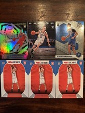 Aleksej Pokusevski RC 6 Card LOT! Illusions / Chronicles / Mosaic - OKC Thunder