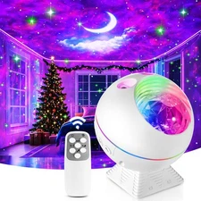 Galaxy Projector for Bedroom, 43 Lighting Modes Moon Star Projector Galaxy Li...