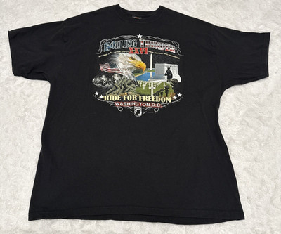 Harley-Davidson Rolling Thunder XXVI 2013 Ride for Freedom Washington DC Size 2X