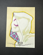 Marketplace image: 2026 Topps Chrome Marvel Spider‑Gwen 1/1 Sketch Card Auto Hector Barros
