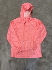The North Face Rain JACKET Gourpcore Hiking Outdoors GIRLS L PINK HYVENT