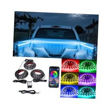 3PCS 60" RGB Truck Bed Light Strip Kit Remote 3PCS 60" RGB truck bed lights