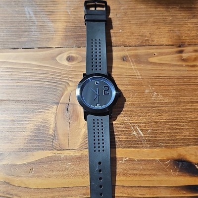 Movado Captain Series Derek Jeter Men's Water-Resistant Wristwatch Black Rubber