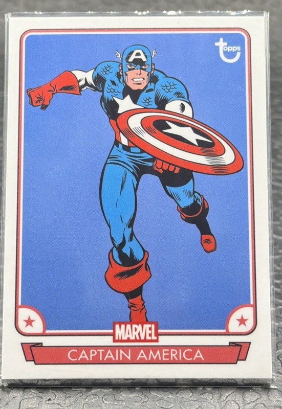 2026 TOPPS BROOKYLN COLLECTION MARVEL CAPTAIN AMERICA #1