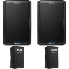 Alto Professional TS415 2,500-watt 15-inch Powered Speaker Pair with Covers