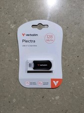 Verbatim Plectra USB-C Flash Drive 128GB White