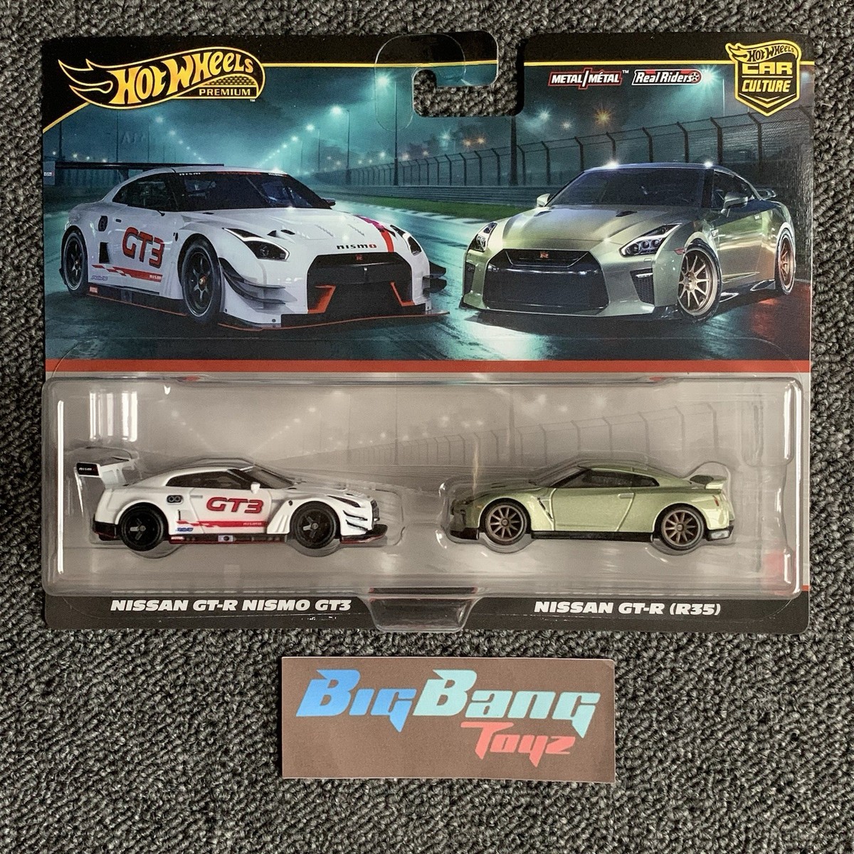 C3【未開封品】HotWheels プレミアム 日産 GT-R ガレージボックス NEW RARE Hot Wheels Premium Nissan Skyline GT-R Garage