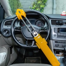 Heavy Duty Twin Bar Steering Wheel Lock Anti-Theft for Cars SUVs Trucks