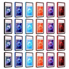 24PACK Magnetic Graded Cards Plastic Slab Protector Case For PSA 35pt - 6 Colors