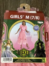 Glinda Wicked Costume Girls 7/8