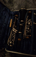 King Clarinet Instrument Black Woodwind with Case Included