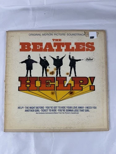 The Beatles Help LP authentic Mono 1965 original US 1st pressing MAS-2386