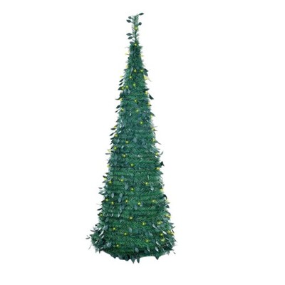 Pre-Light & Twinkle Christmas Tree Quick Setup Christmas Tree with LED Lights