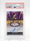 EGOR DEMIN 2025-26 TOPPS CHROME ROOKIE PURPLE GEOMETRIC RC AUTO /75 PSA 9 Q0902