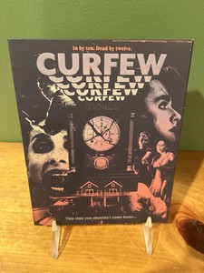 CURFEW 1989 VINEGAR SYNDROME BLU RAY SLIP COVER ONLY /5000 Sleeve Horror OOP