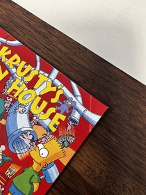 Krusty's Fun House Nintendo NES Complete CIB ALL inserts including reg card