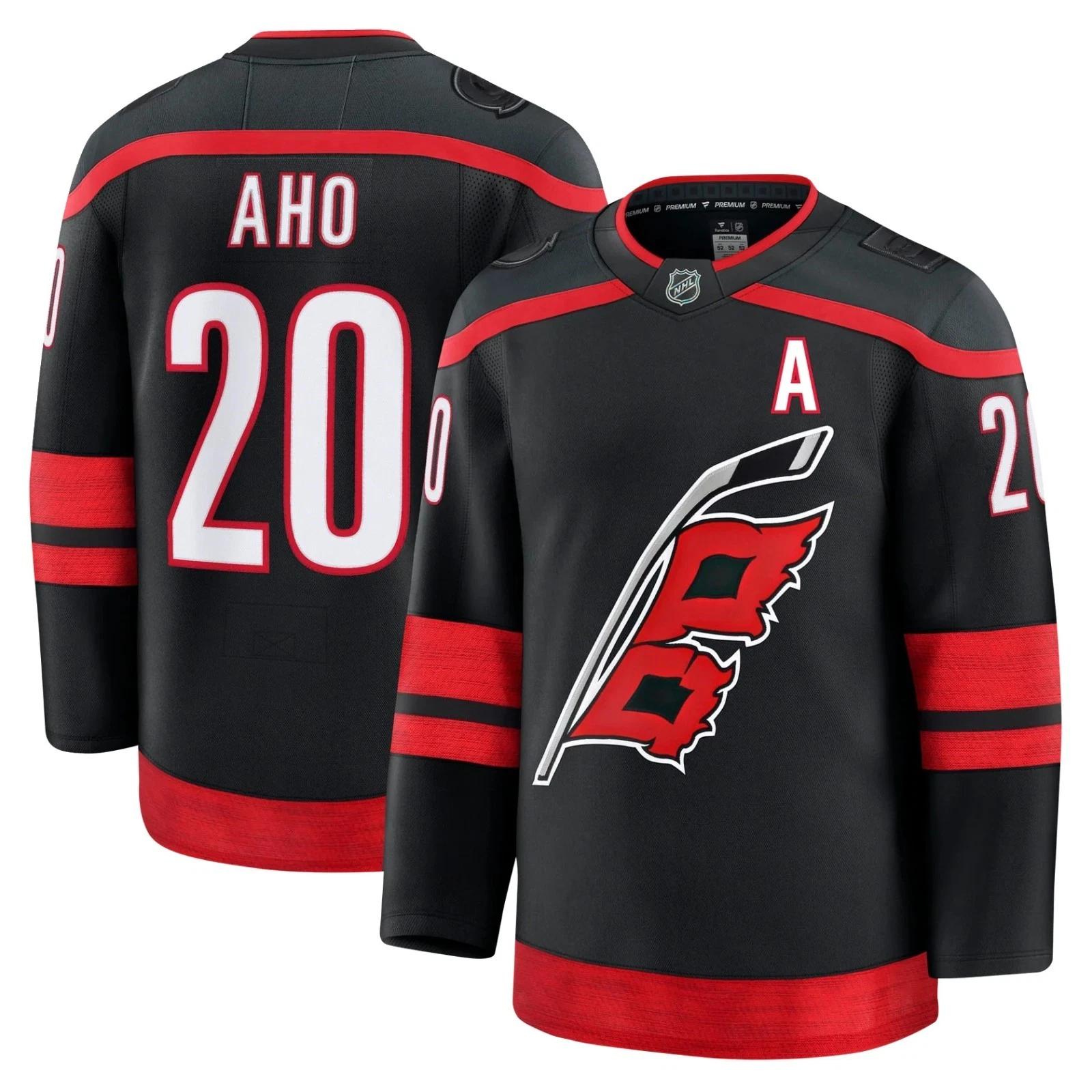 Sebastian Aho Carolina Premium Jersey -Size/Color Options
