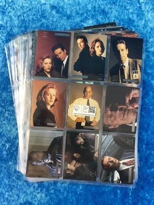 The X-Files: Season 3 FOIL STAMP PARALLEL complete trading card base set Topps